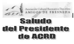 Saludo del Presidente